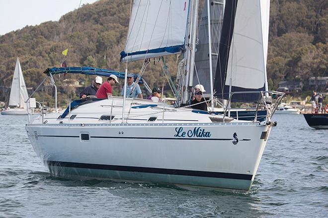 Le Mika non-spin winner - Beneteau Cup Pittwater 2014 © Sportsailing Photography